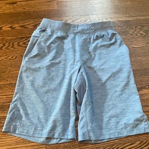 Light blue lululemon athletic shorts